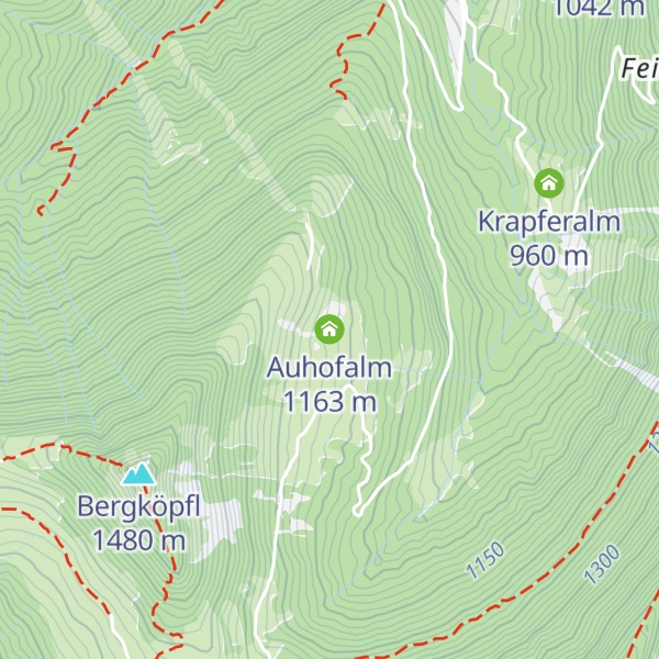 Map of Auhofalm