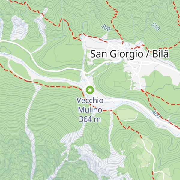 Map of Vecchio Mulino