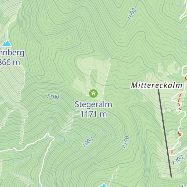 Map of Stegeralm
