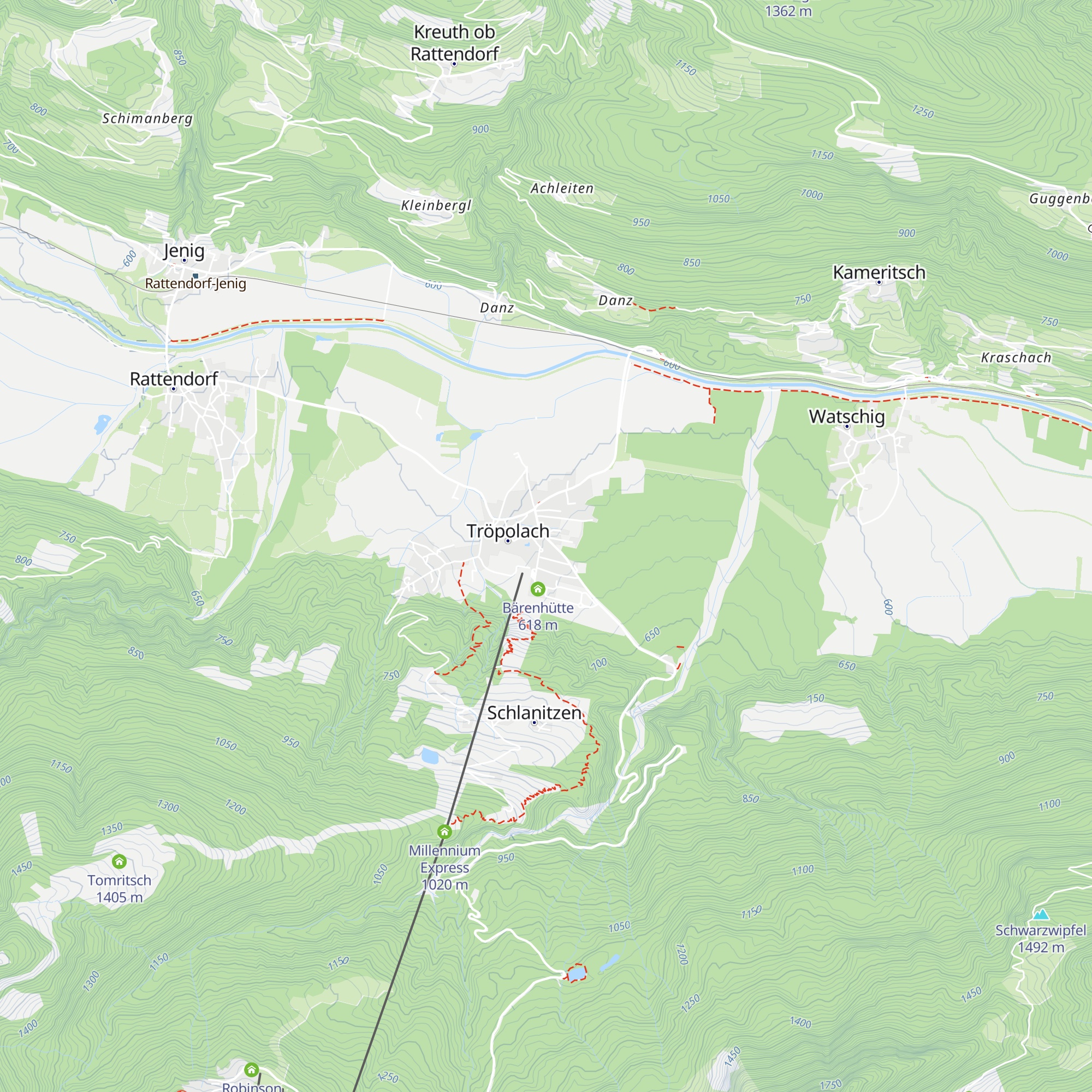 MedAlm map