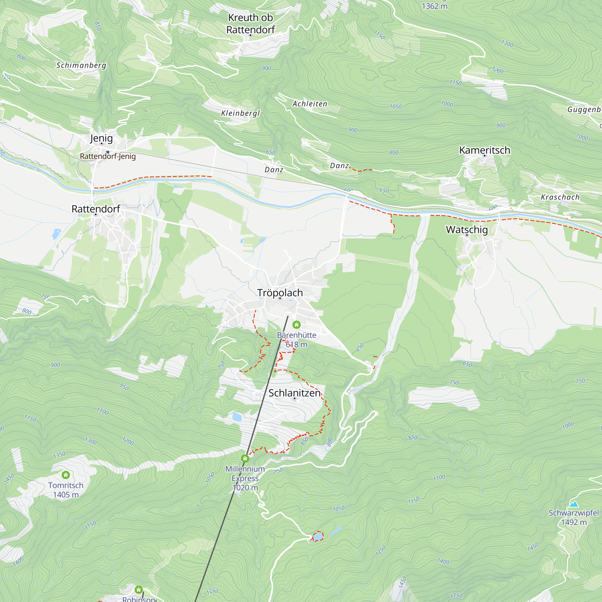 MedAlm map