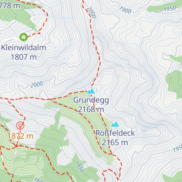 Map of Gründegg