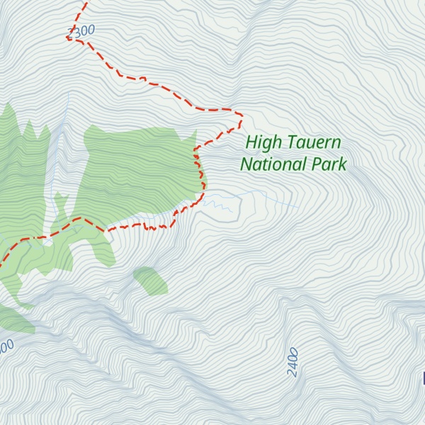 Map of Moosbodenhütte