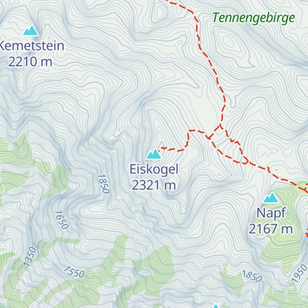 Map of Eiskogel