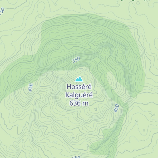 Map of Hosséré Kalguéré