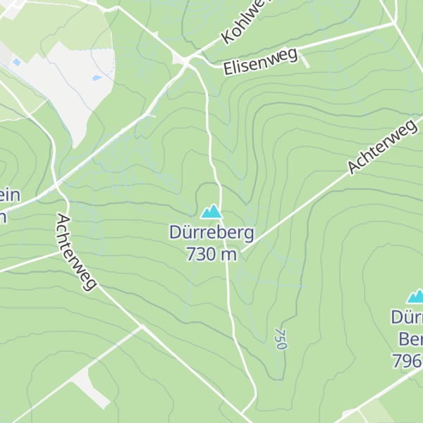 Map of Dürreberg