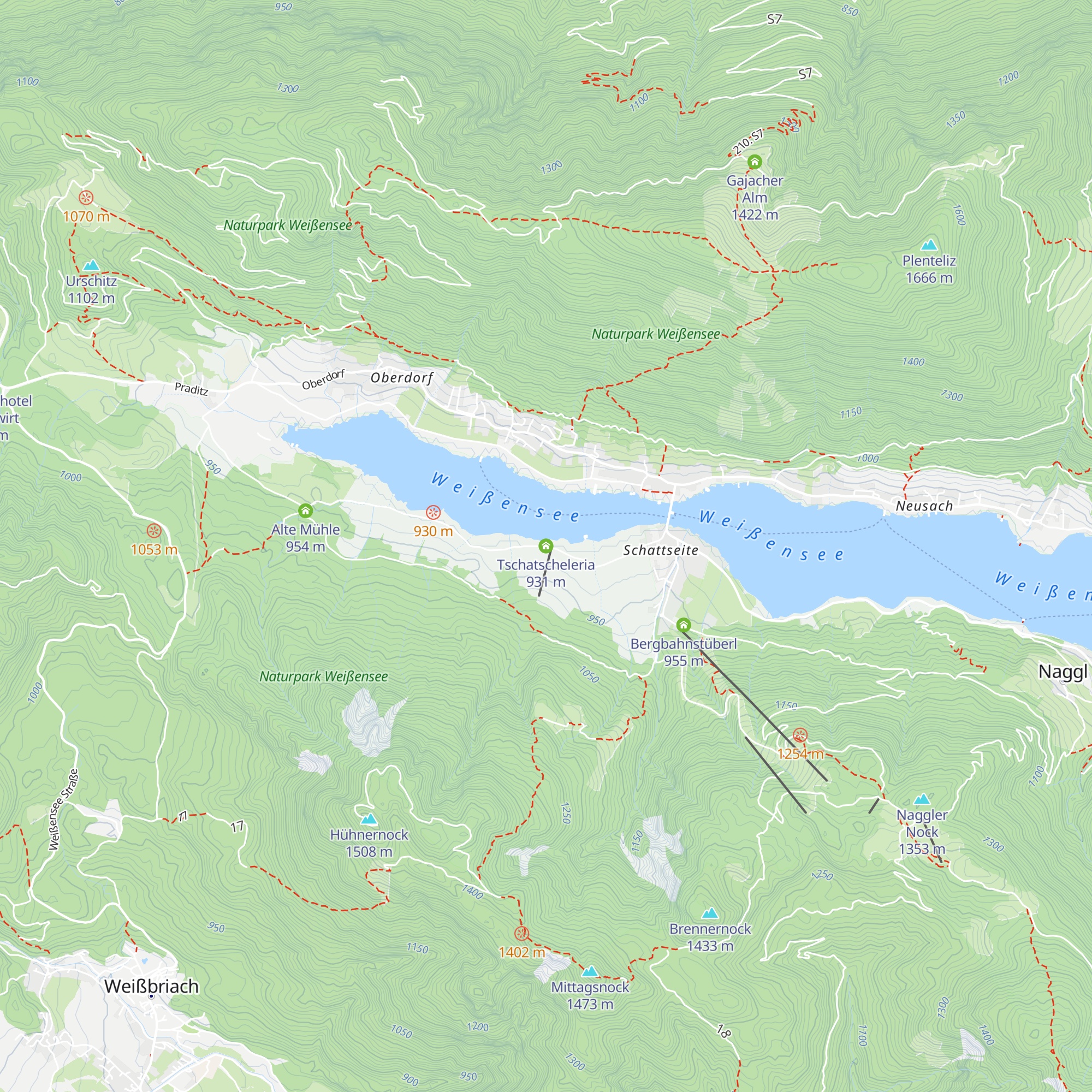 Tschatscheleria map