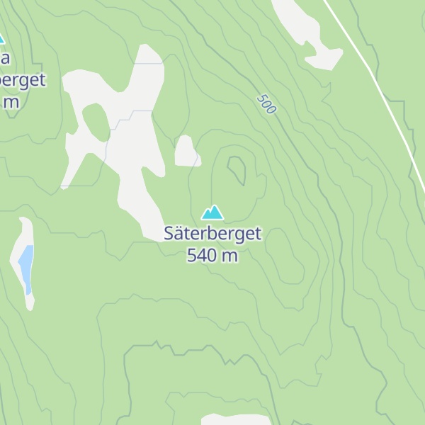 Map of Säterberget