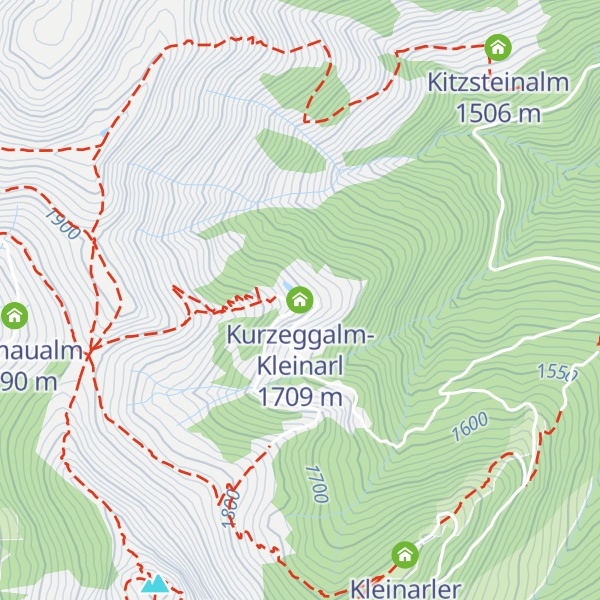 Map of Kurzeggalm-Kleinarl