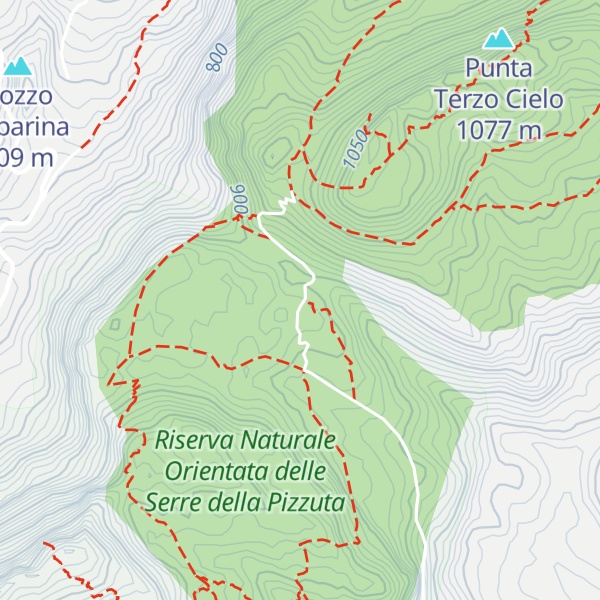 Map of Bivacco Pozzillo