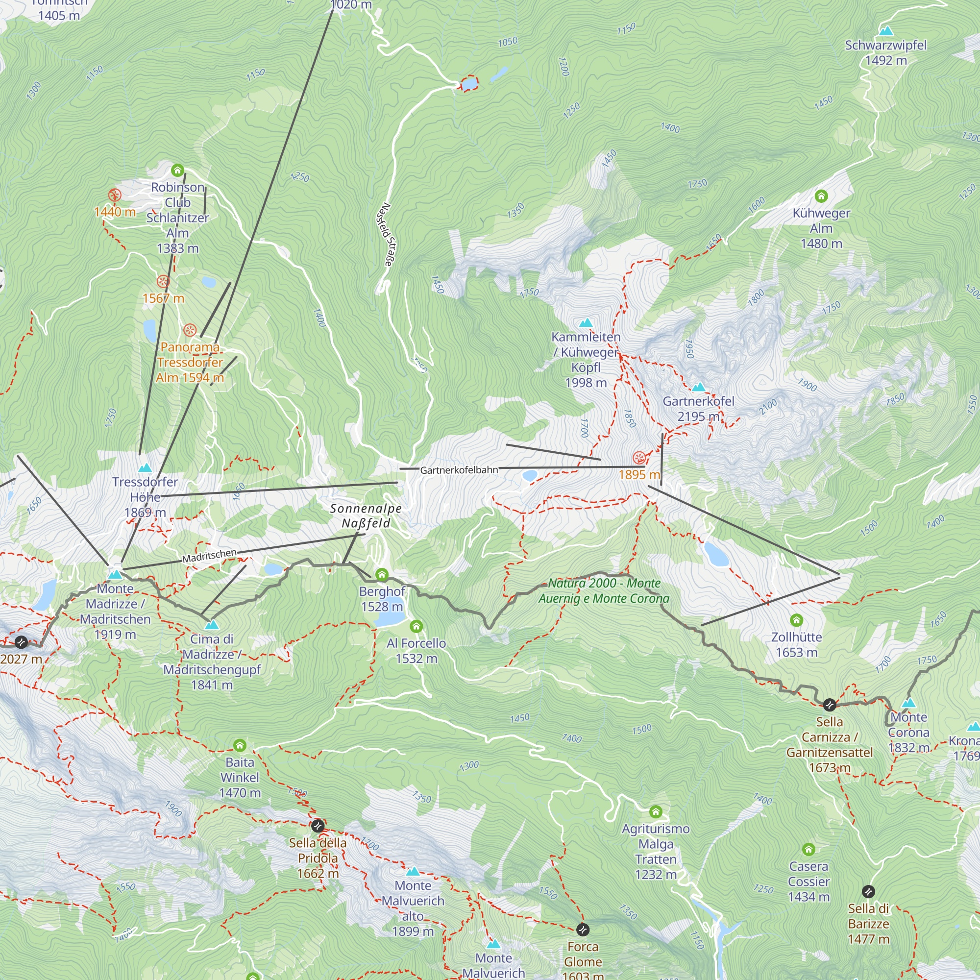Plattner map
