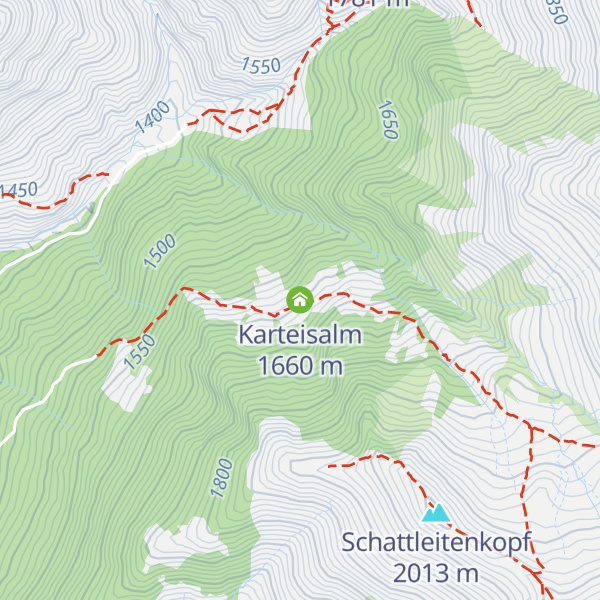 Map of Karteisalm