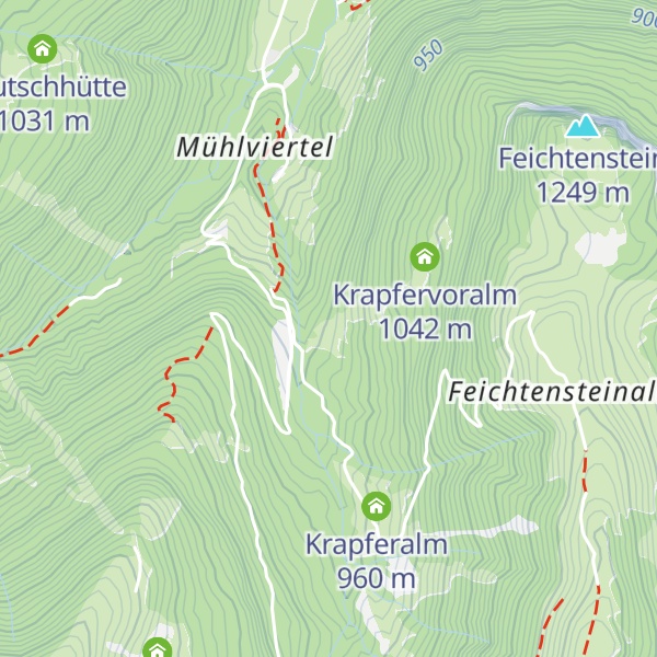 Map of Zwerglalm