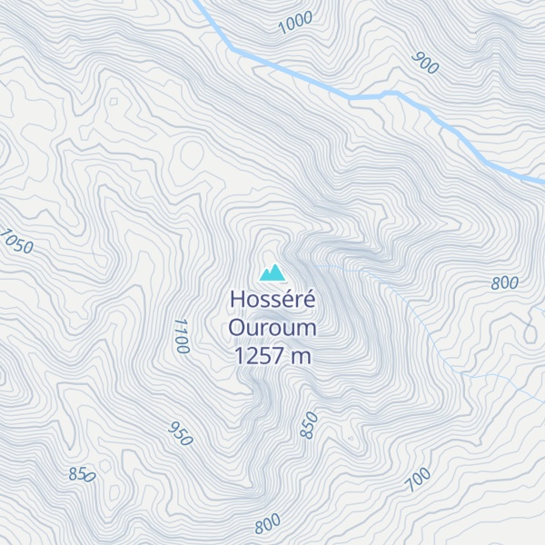 Map of Hosséré Ouroum