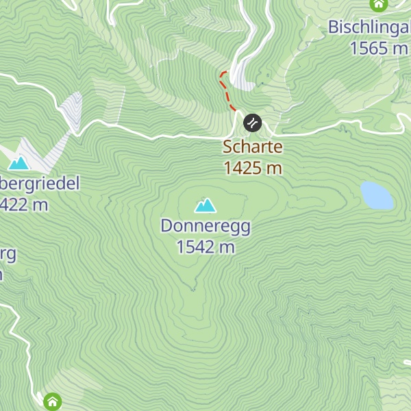 Map of Donneregg