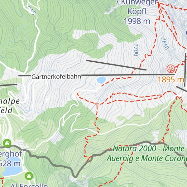 Map of Alm Resort Nassfeld