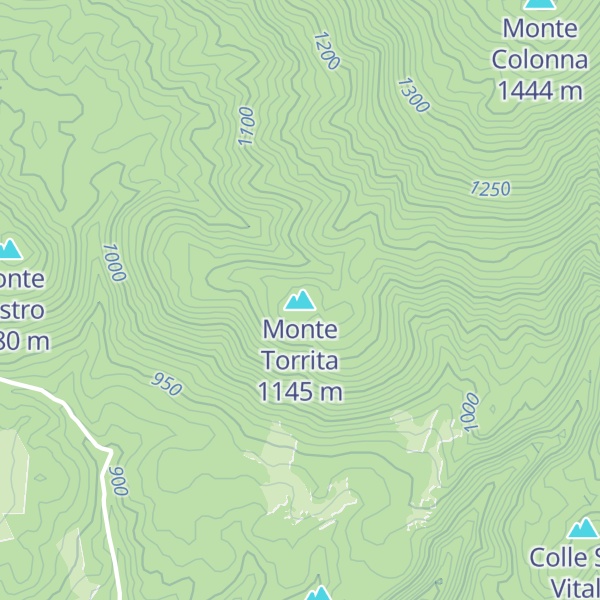 Map of Monte Torrita