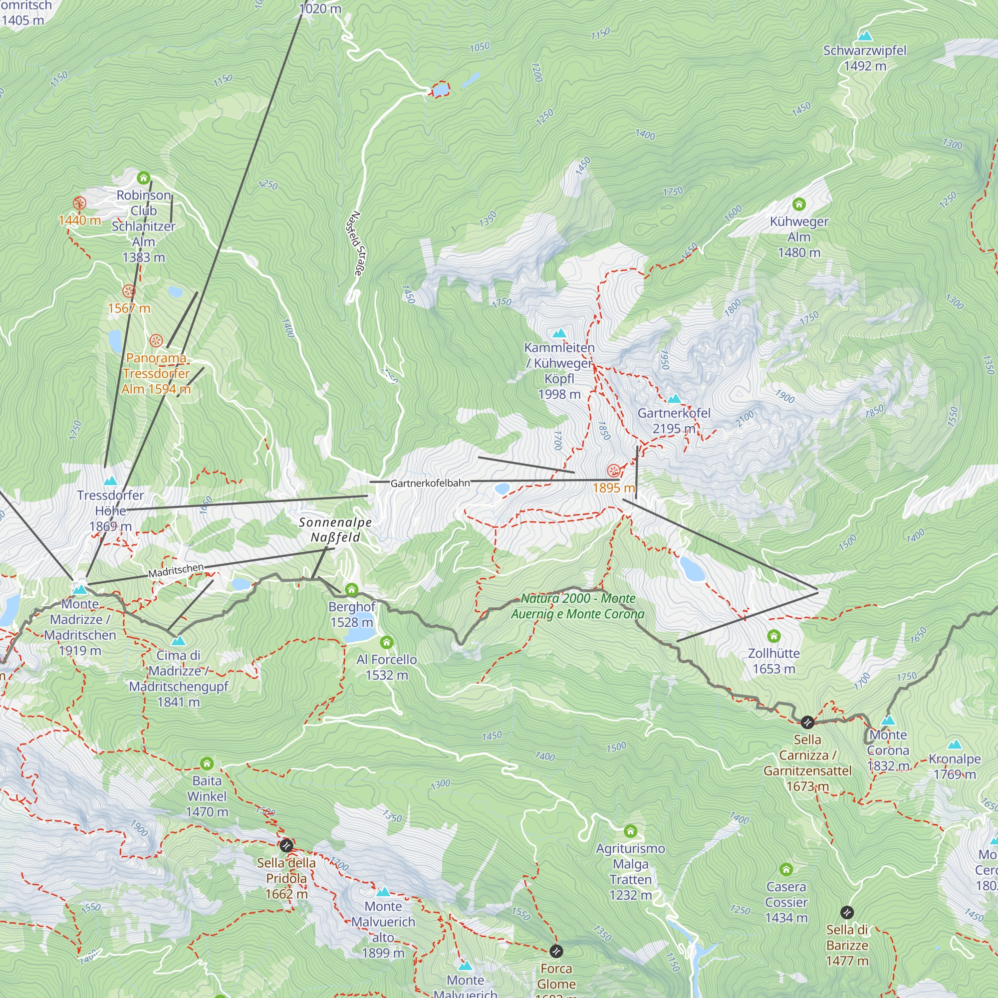 WatschigerAlm map