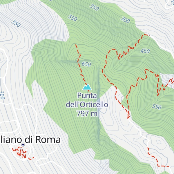 Map of Punta dell'Orticello