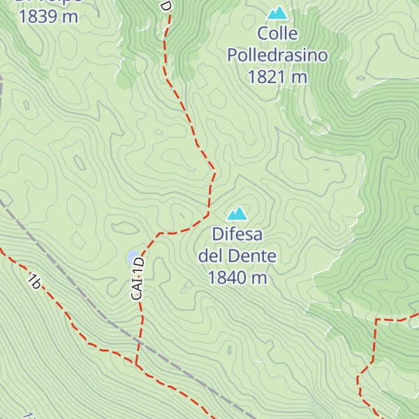 Map of Ferrarecce