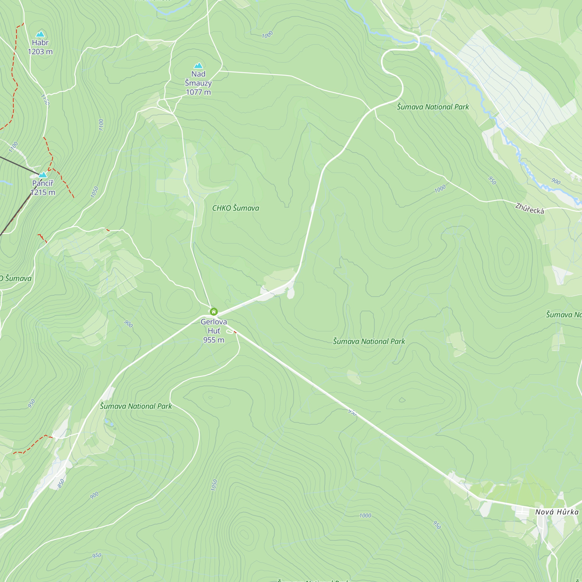 Gerlova Huť map