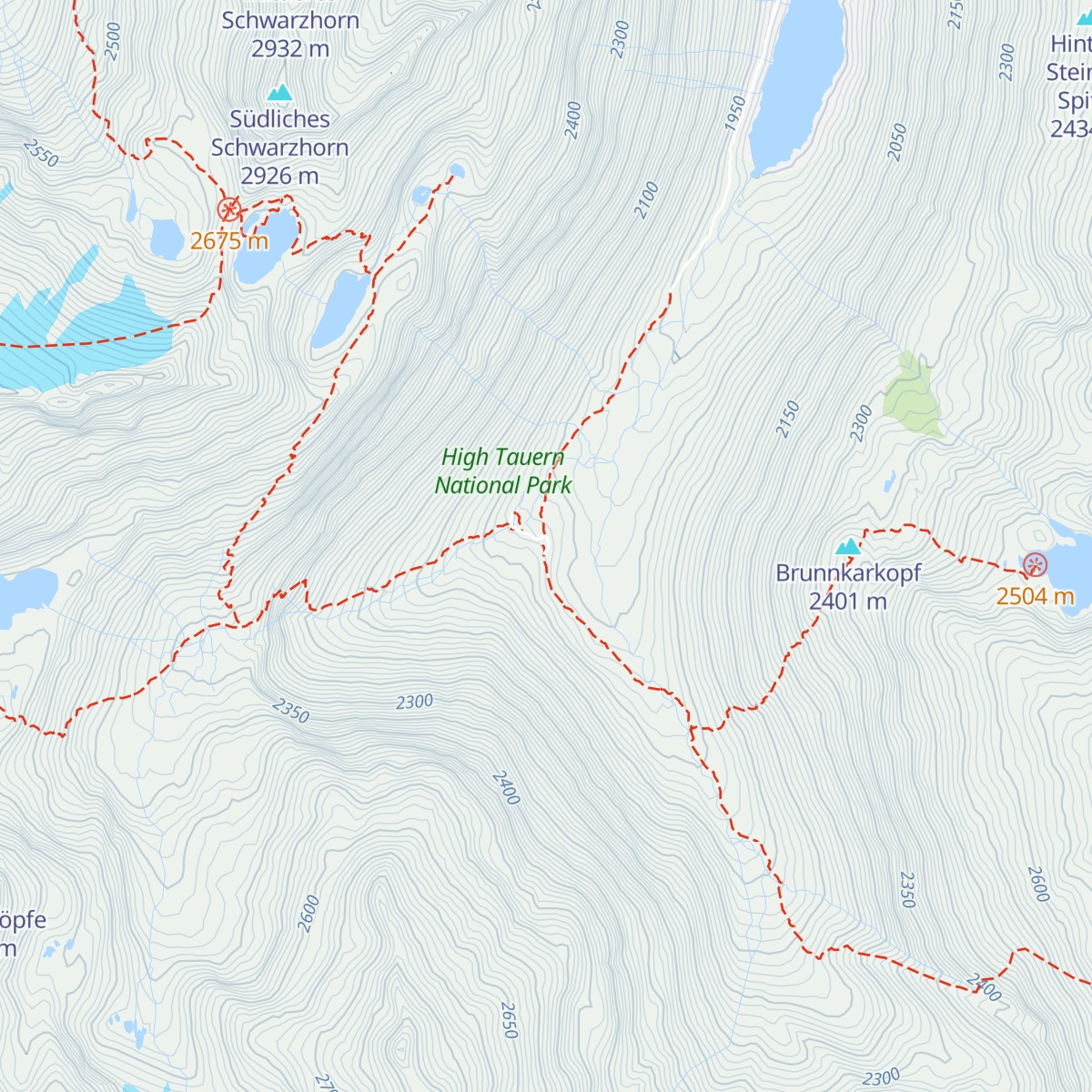 Osnabrücker Hütte map