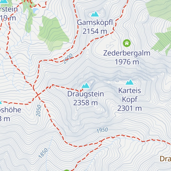 Map of Draugstein