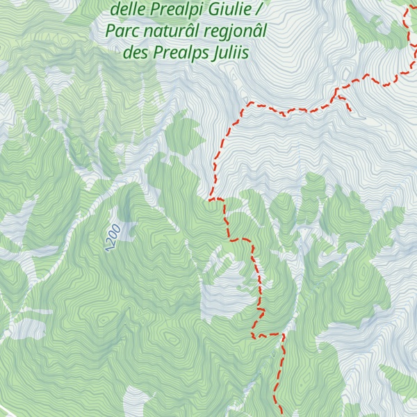 Map of Bivacco Dino Brollo