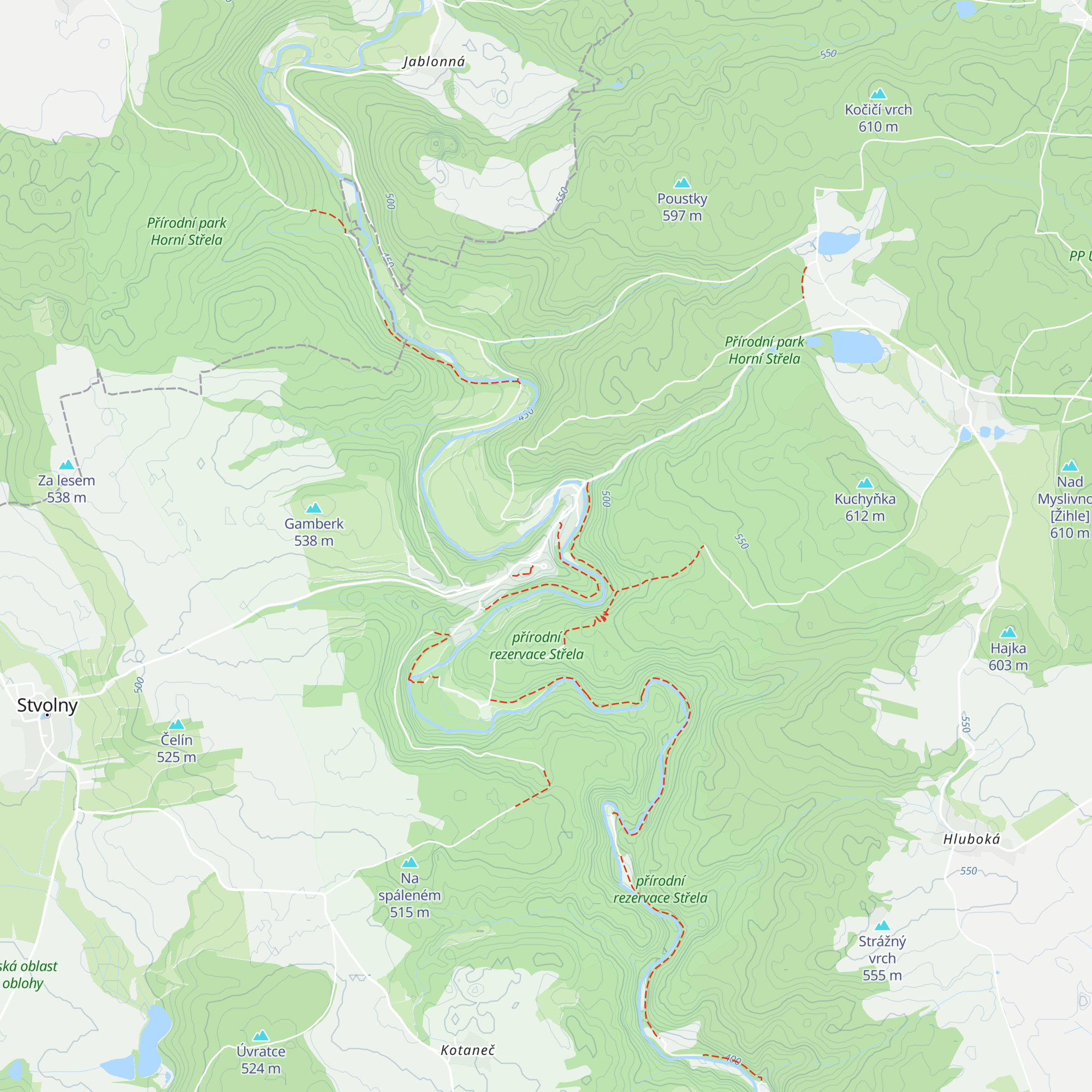 Info Café Četnická stanice map