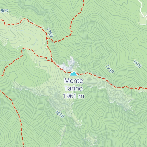 Map of Monte Tarino