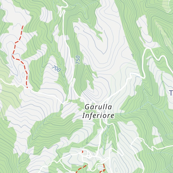 Map of Colle Alto