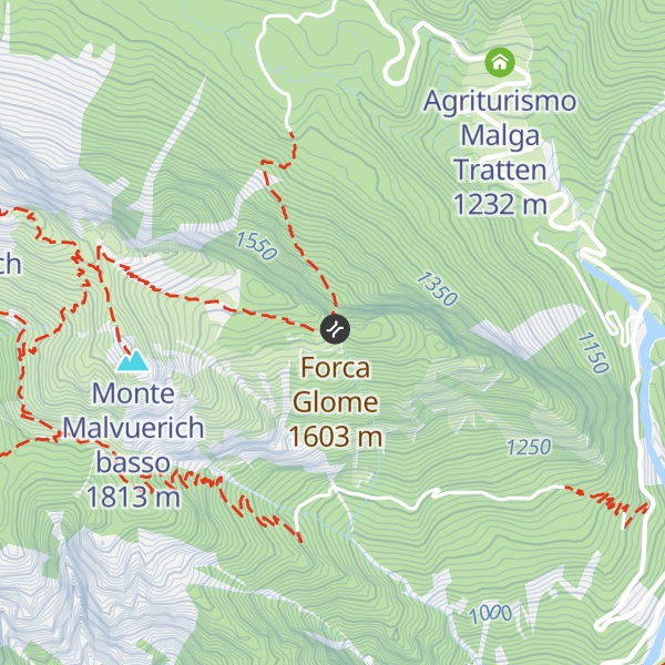 Map of Malurch Biwak