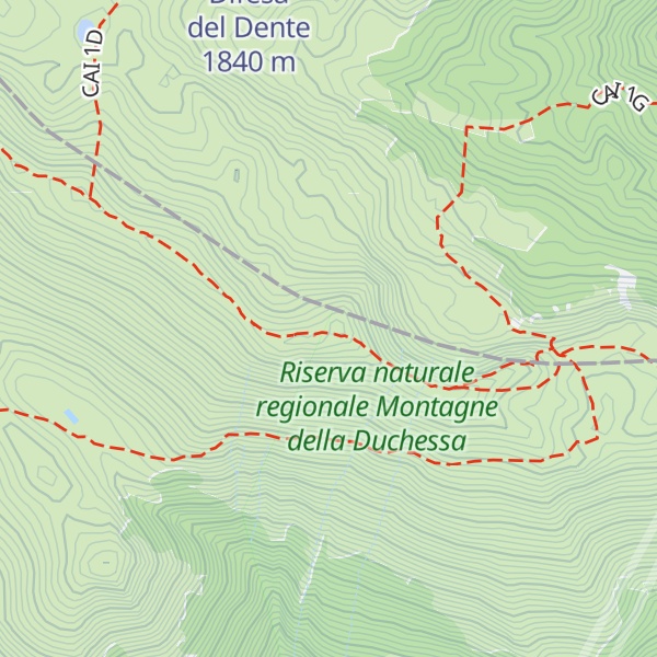 Map of Monte Cava