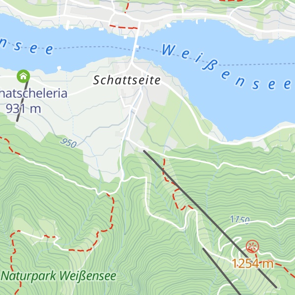 Map of Bergbahnstüberl