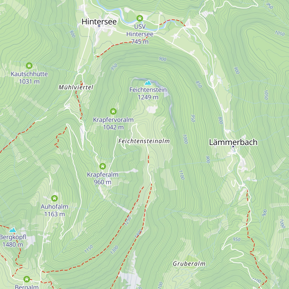Stegleitnhütte map