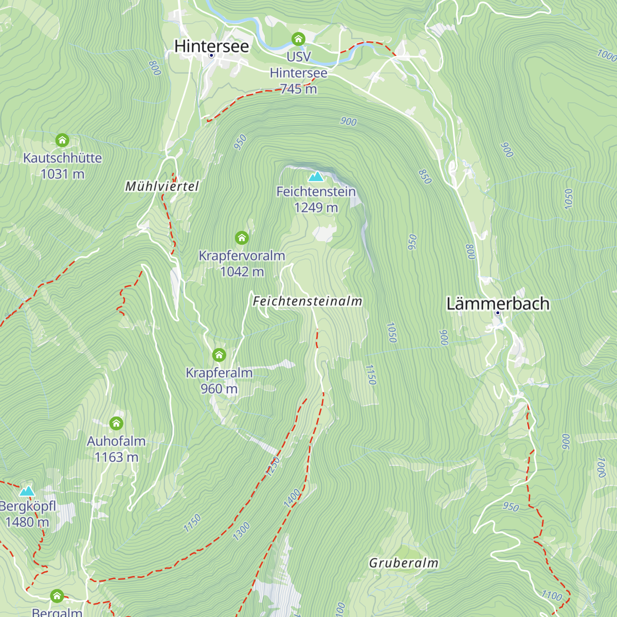 Stegleitnhütte map