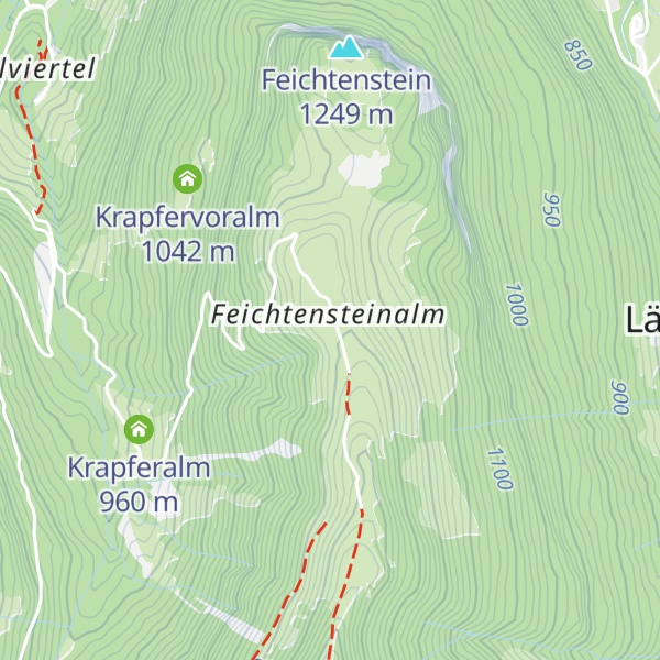 Map of Stegleitnhütte