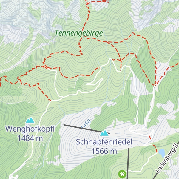 Map of Sameralm