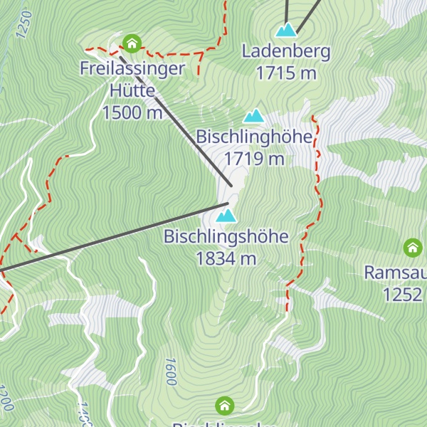 Map of Bischlingshöhe