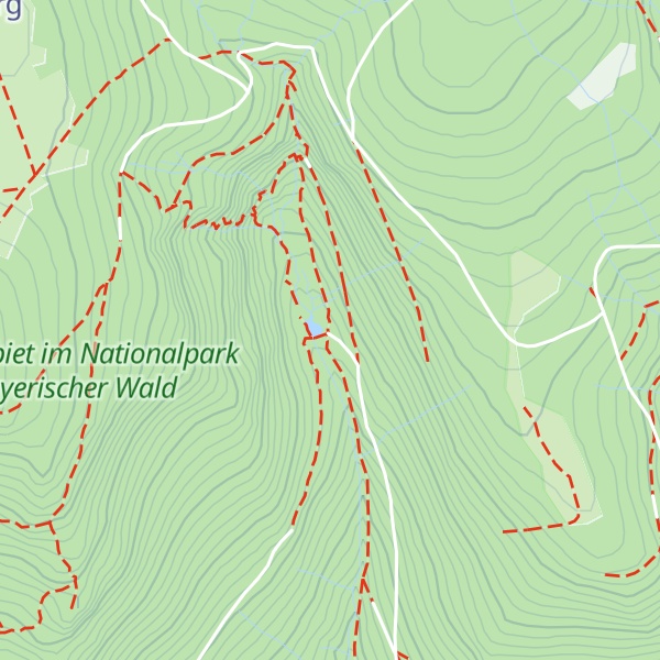 Map of Höllbachschwellhütte