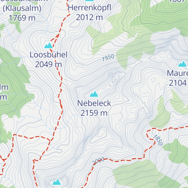 Map of Nebeleck