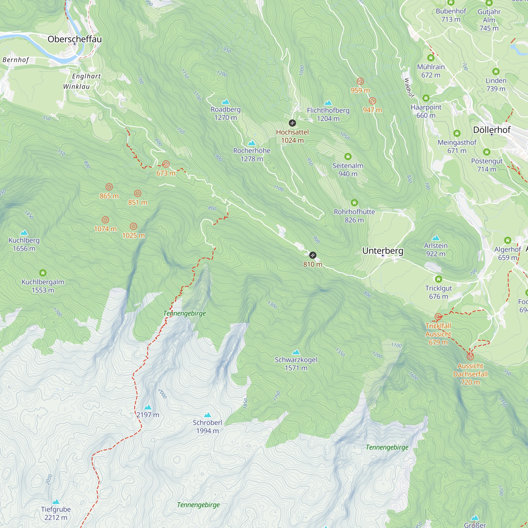 Wieskarhütte map