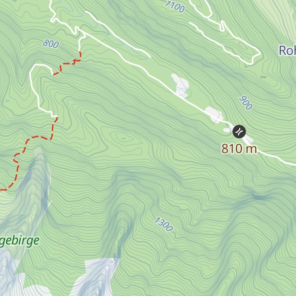Map of Wieskarhütte