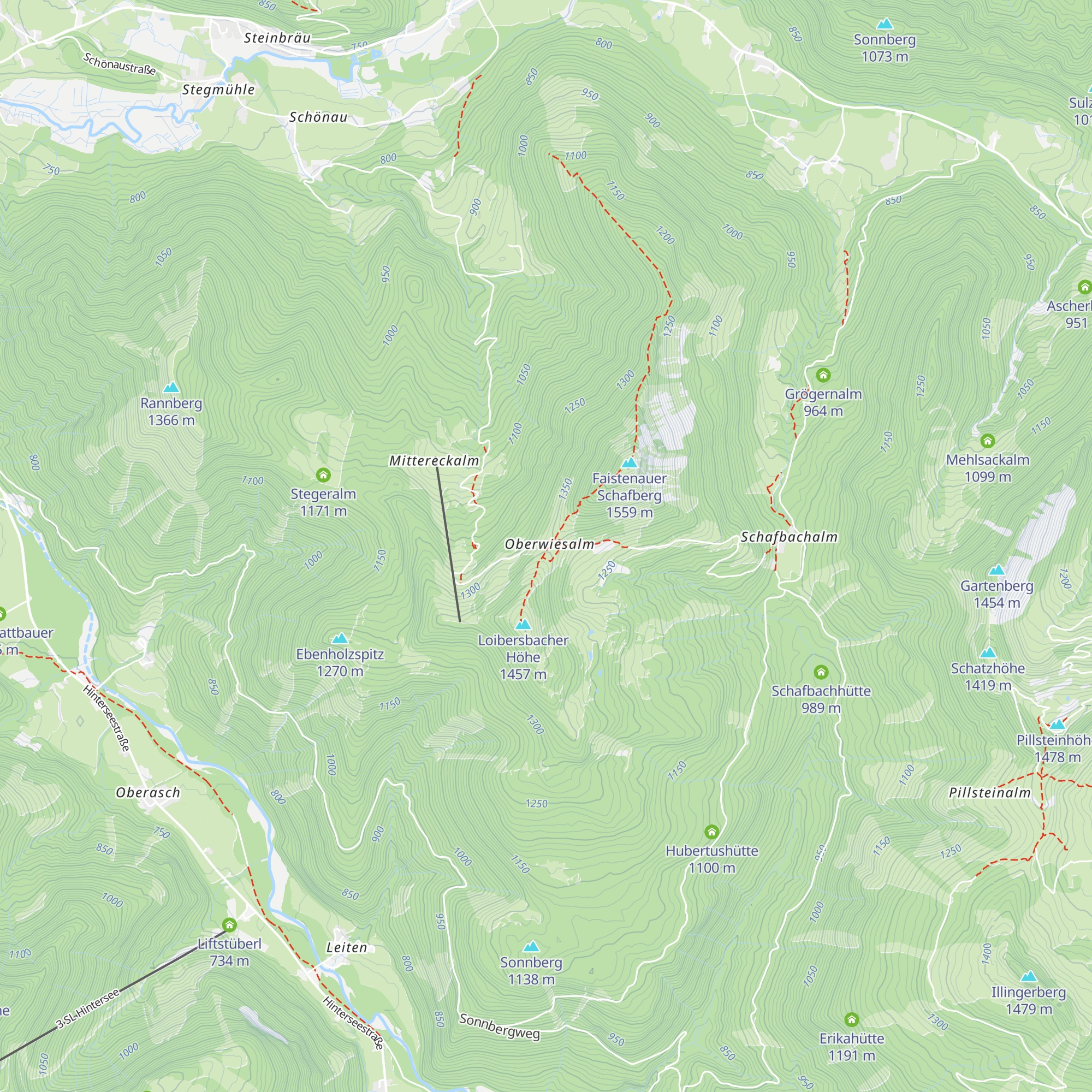 Döllererhütte map