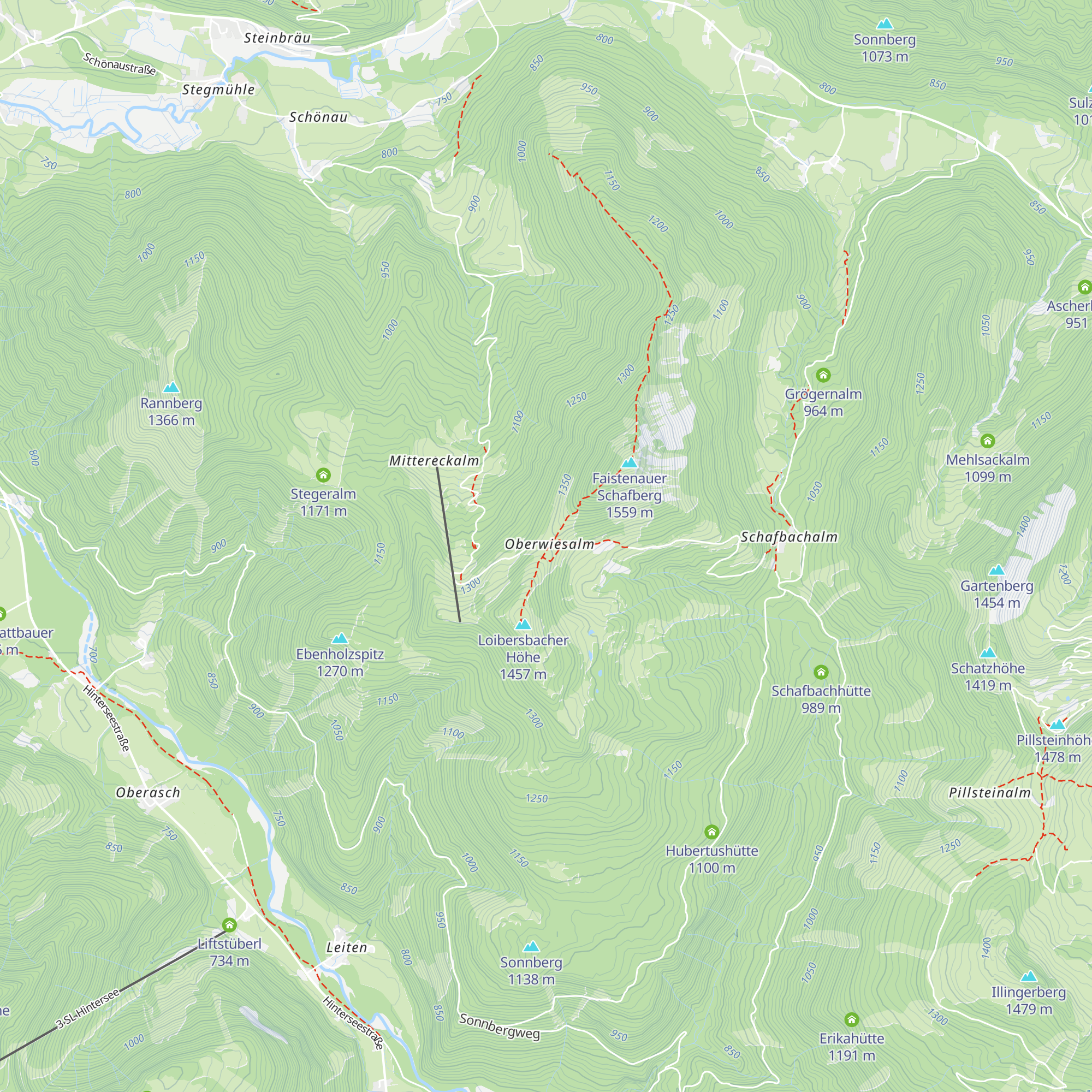 Döllererhütte map