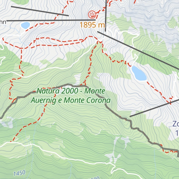 Map of Monte Carnizza
