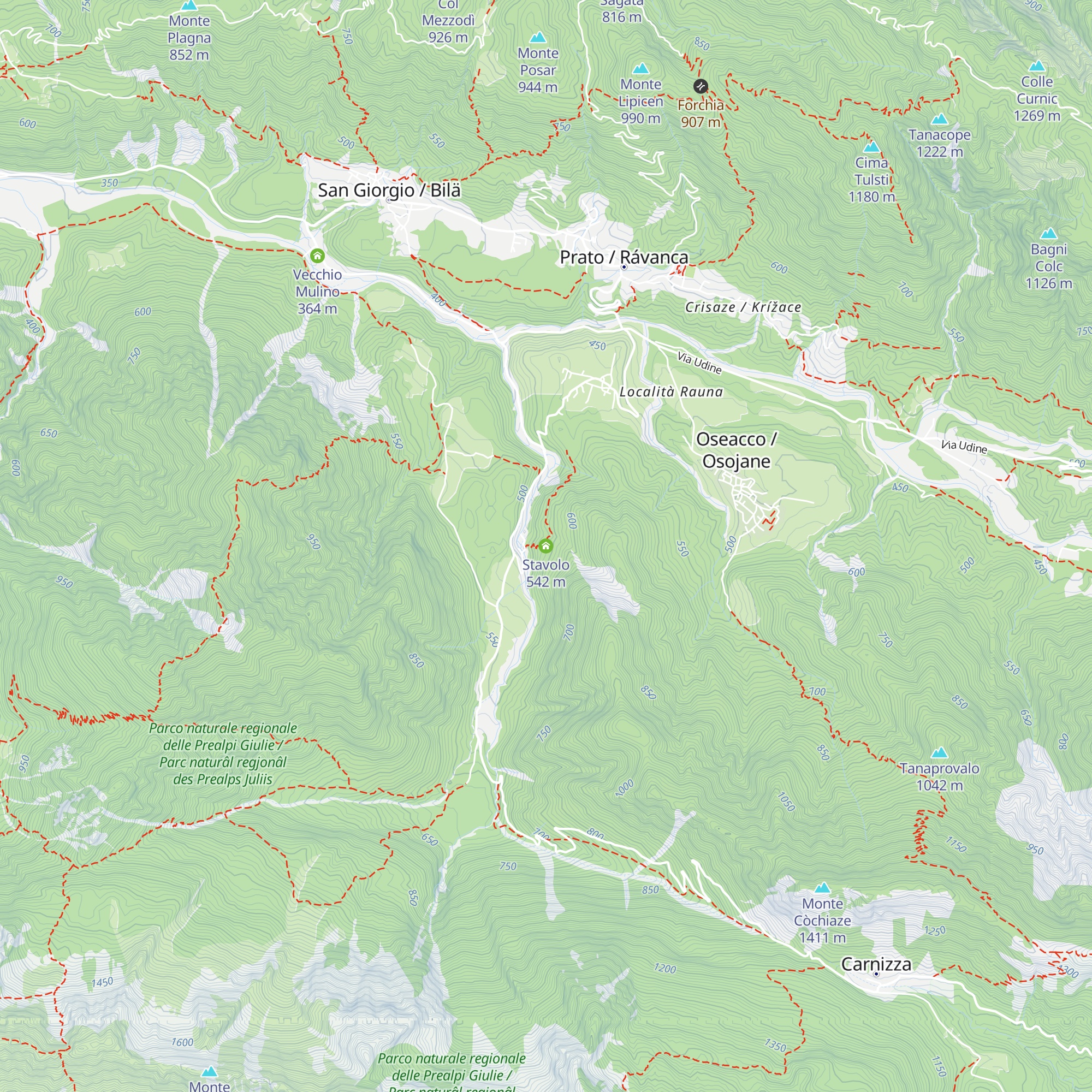Stavolo map