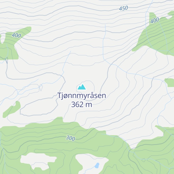 Map of Storhaugen