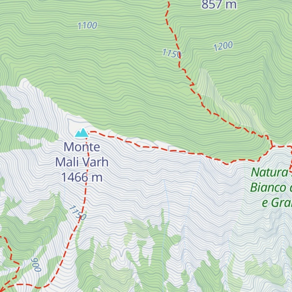 Map of Monte Contesa