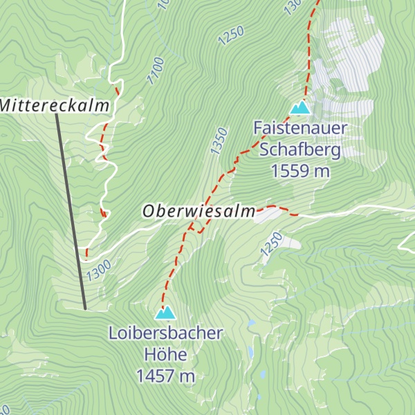 Map of Kurzenhütte